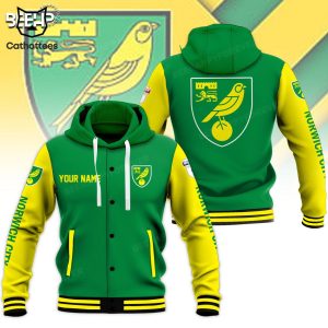 Personalized Norwich City Yellow Green Design 3D Hoodie