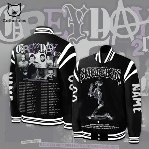 Personalized Suicideboys Skull Carrollton Black Portrait Design Baseball Jacket