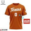 Red River Rivalry Later Boomer Texas Longhorns Orange Nike Logo Design 3D T-Shirt