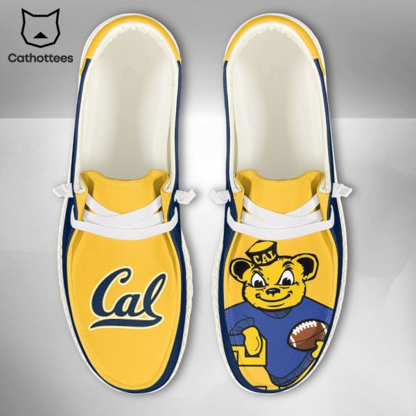 PREMIUM NCAA California Golden Bears Custom Name Hey Dude Shoes