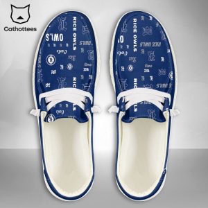 PREMIUM NCAA Rice Owls Custom Name Hey Dude Shoes