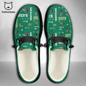 PREMIUM NCAA UAB BLAZERS Custom Name Hey Dude Shoes