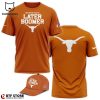 Texas Is Back Nike Logo Orange Design 3D T-Shirt