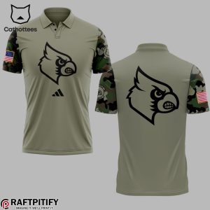 Salute To Service For Veterans Day Coach Jeff Brohm Logo Design 3D Polo Shirt