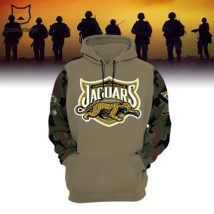 Salute To Service For Veterans Day Jacksonville Jaguars Football NFL Logo Design 3D Hoodie