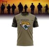 Jacksonville Jaguars Happy Thanksgiving Day Football  NFL Logo Design 3D T-Shirt