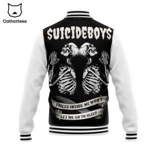 Suicideboys Carrollton Portrait Design Baseball Jacket