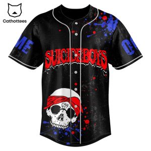 Suicideboys Carrollton Skull G59 Black Design Baseball Jersey