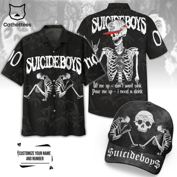 Suicideboys Carrollton G59 Skull Black Design Baseball Jersey