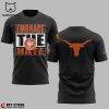 Texas Longhorns Nike Logo Black Design 3D Hoodie