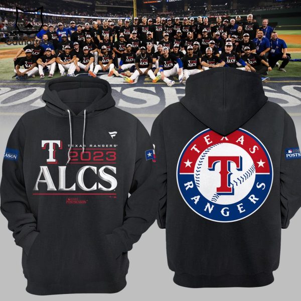 Texas Ranger 2023 ALCS Postseason Design 3D Hoodie