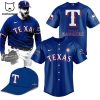 Texas Rangers Win Nike Logo White Design Baseball Jersey