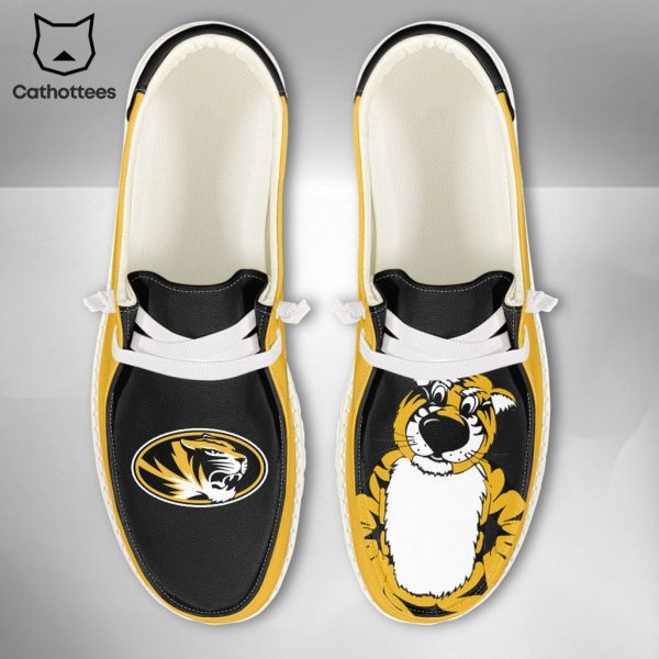 THE BEST NCAA Missouri Tigers Custom Name Hey Dude Shoes