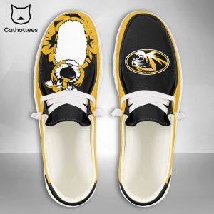 THE BEST NCAA Missouri Tigers Custom Name Hey Dude Shoes