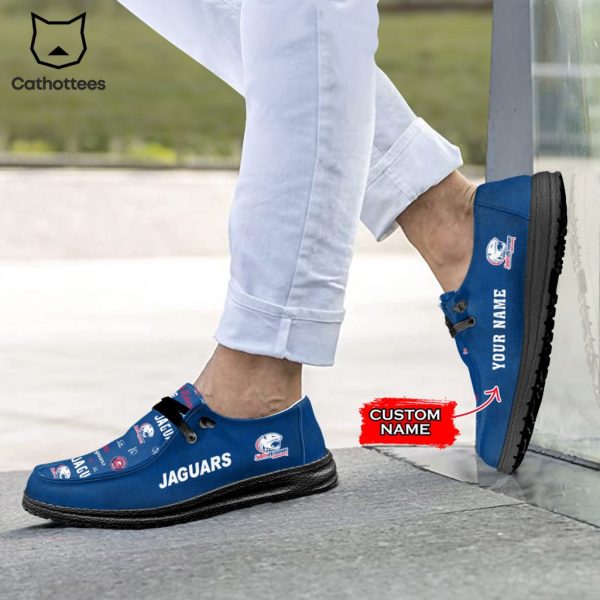 THE BEST NCAA South Alabama Jaguars Custom Name Hey Dude Shoes