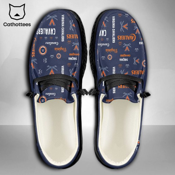 THE BEST NCAA Virginia Cavaliers Custom Name Hey Dude Shoes