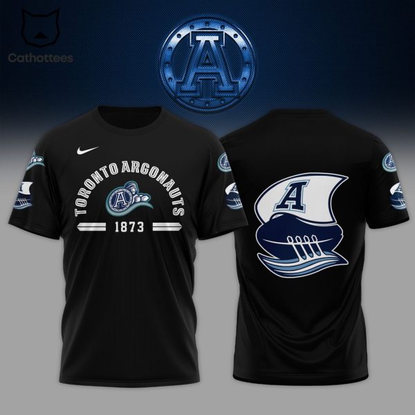 Toronto Argonaut 1873 Nike Logo Black Design 3D Hoodie