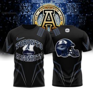 Toronto Argonaut 1873 Nike Logo Black Design 3D T-Shirt