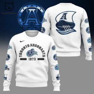 Toronto Argonaut 1873 Nike Logo White Design On Sleeve 3D Hoodie