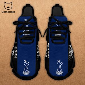 Tottenham Hotspur Black Blue Design Max Soul Shoes