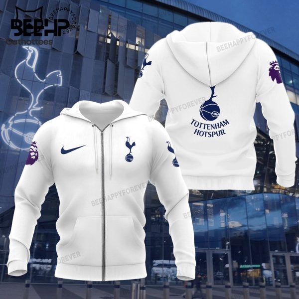 Tottenham Hotspur Design White 3D Hoodie