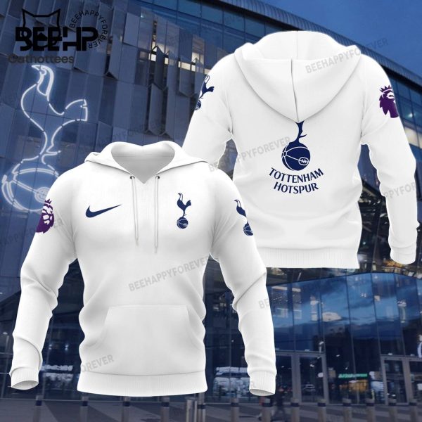 Tottenham Hotspur Design White 3D Hoodie