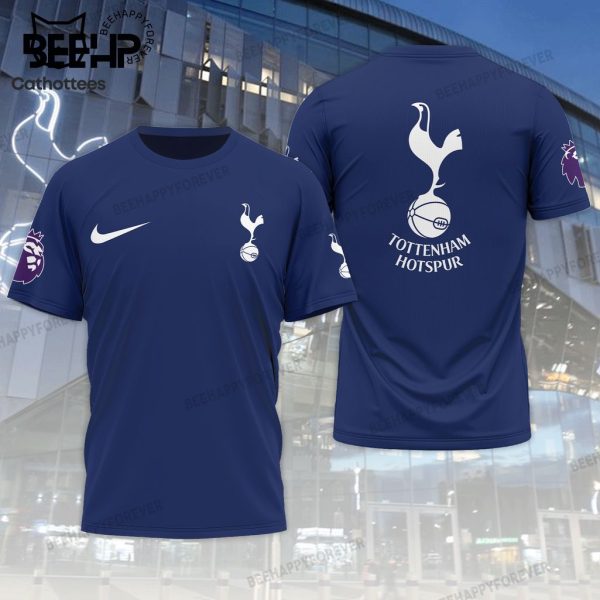 Tottenham Hotspur Blue Design 3D Hoodie