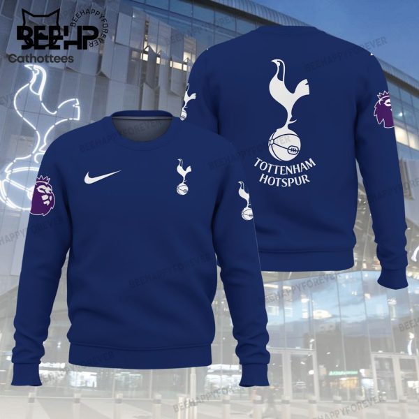 Tottenham Hotspur Blue Design 3D Hoodie