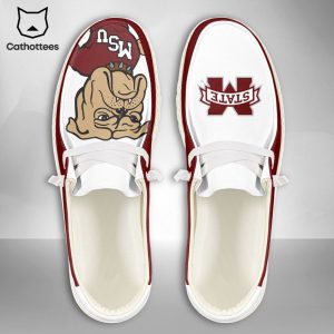 TRENDING NCAA Mississippi State Bulldogs Custom Name Hey Dude Shoes