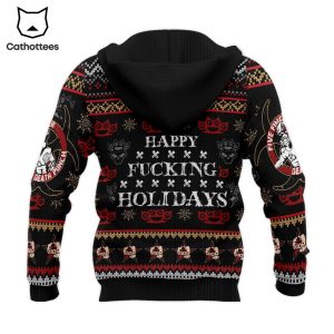 5FDP Skull Black Design 3D Sweater