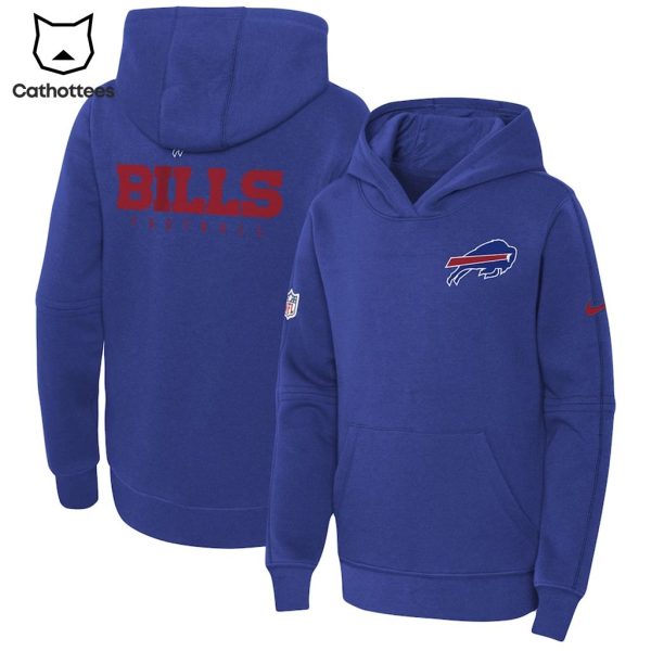 Buffalo Bills Football Nike Logo Full Blue Design 3D Hoodie