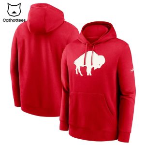 Buffalo Bills Red Mascot Design 3D Hoodie