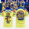 Campeon Club America Caliente White Nike 2023 Logo Design 3D T-Shirt