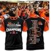 Cincinnati Bengals 1967 Nike Logo Black Design 3D T-Shirt