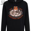 Cincinnati Bengals Bearskin Brown Logo Design 3D Hoodie