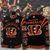 Cincinnati Bengals NFL Logo Design Baseball Jacket