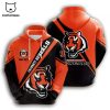 Cincinnati Bengals NFL Salute To Service Veteran Brown Design 3D Hoodie