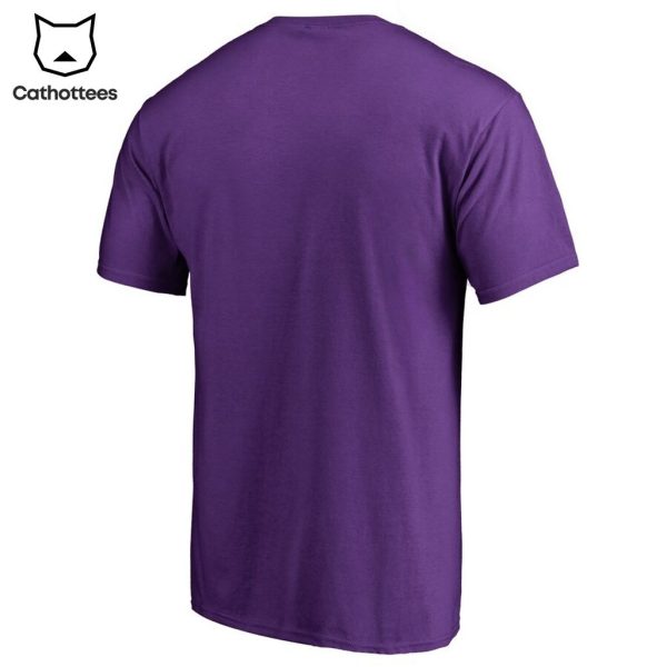 Clemson Tigers Football Team Logo Purple Design 3D T-Shirt