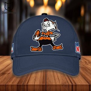 Cleveland Browns Mascot NFL Blue Design Hoodie Longpant Cap Set