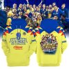 Club America Campeon 2023 Yellow Corona Design 3D Hoodie