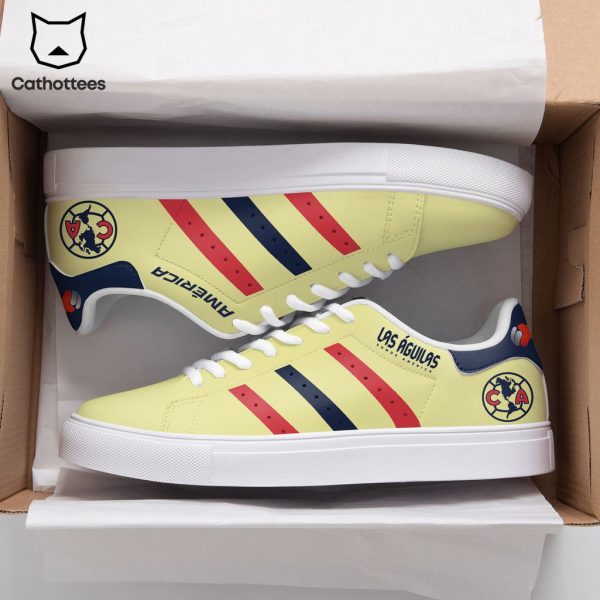 Club America Pale Yellow Mix Color Trim Design Stan Smith