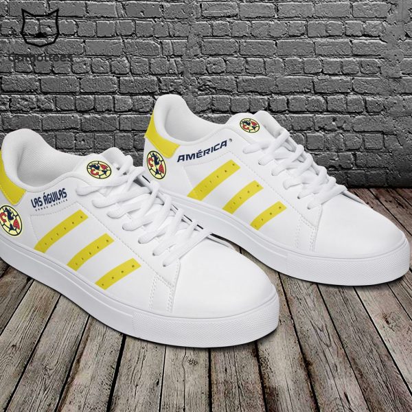 Club America White Yellow Design Stan Smith