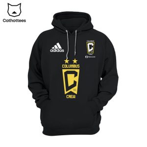 Columbus Crew All Together Now Adidas Logo Black Design 3D Hoodie