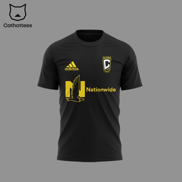 Columbus Crew Champions Shirt MLS Cup Champs Nationwide Black Adidas Logo Black Design 3D T-Shirt