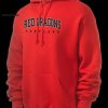 Cortland Red Dragons Football Red Mascot Design Hoodie