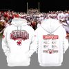Champions 2023 Cortland Red Dragons Football Mascot White Design 3D Hoodie