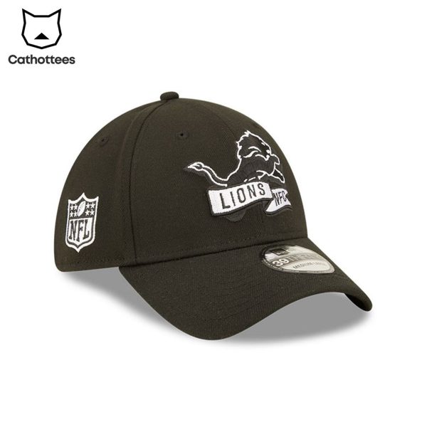 Detroit Lions OnePride Nike Logo Black Design 3D Hoodie Longpant Cap Set