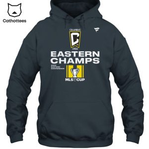 Eastern Champs MLS Cup Columbus Crew Champions Black Design 3D Hoodie