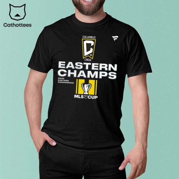 Eastern Champs MLS Cup Columbus Crew Champions Black Design 3D T-Shirt