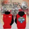 Good Year Cotton Bowl Ohio State Football Nike Logo Red Design 3D Hoodie Longpant Cap Set